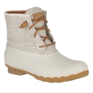 Women's Saltwater Wool Embossed Duck Boot w/ Thinsulate™ Sz 7.5